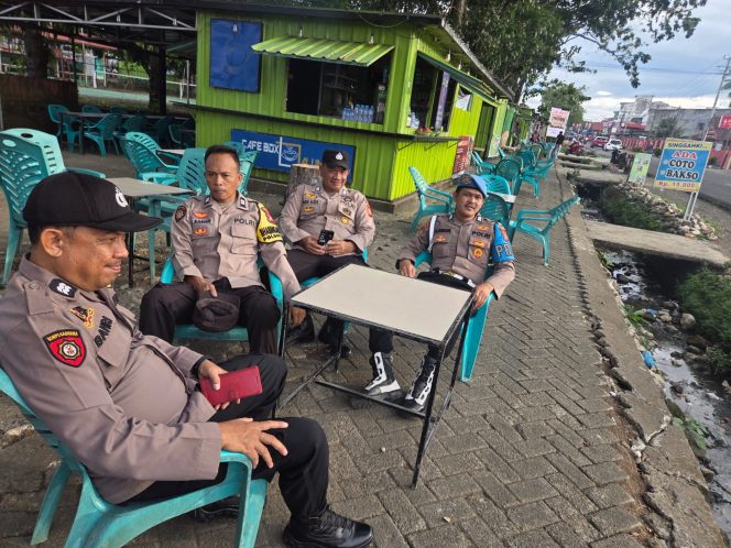
 Personel Polsek Mare Gelar Patroli KRYD Jelang Lebaran