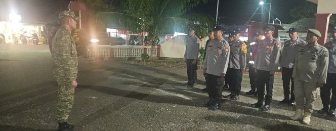 
 Kapolsek Bersama Tripika Ulaweng Gelar Apel dan Patroli Bersama untuk Jaga Keamanan