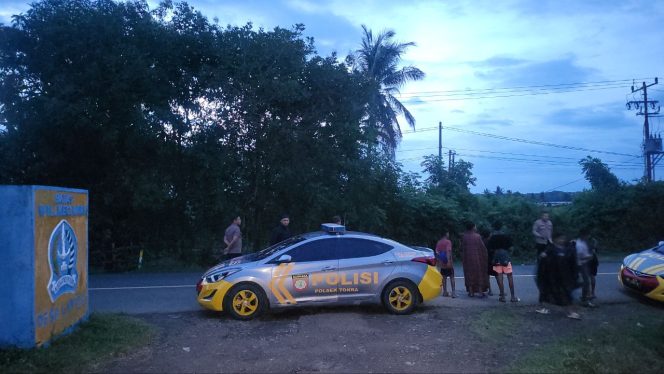 
 Rutin Patroli Biru ,Malam Hari  Demi Jaga Situasi Kamtibmas Dan Bali  Polsek Tonra, Polres Bone