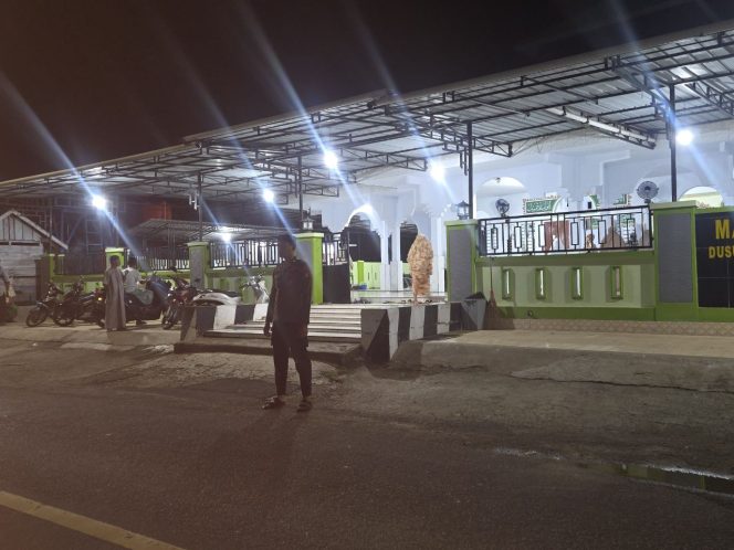 
 PENGAMANAN SHALAT TARAWIH BULAN RAMADHAN 1447 H / 2026 M DI WILKUM POLSEK TONRA POLRES BONE