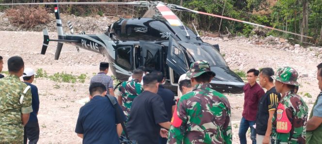 
 GIAT  BAPAK MENTRI PERTANIAN  MENINJAU   LOKASI RENCANA PEMBANGUNAN PELABUHAN  REGIONAL  DI DESA BONE PUTE KEC TONRA KAB.BONE