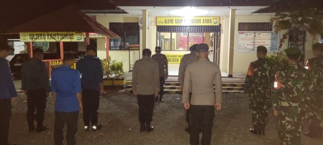 
 GIAT APEL GABUNGAN KESIAPAN PENGAMANAN MENJELANG HARI RAYA IDUL FITRI 1447 H 2026 M DI WIL.KEC TONRA