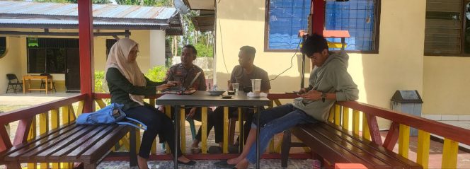 
 Aipda Jamal Kanit Binmas Lakukan DDS Untuk  Jaga Situasi Kamtibmas   ,Polsek Tonra , Polres Bone