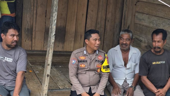 
 Jaga Kamtibmas Tetap Kondusif, Bripka Andi Rusman Aktif Kunjungi Pos Satkamling