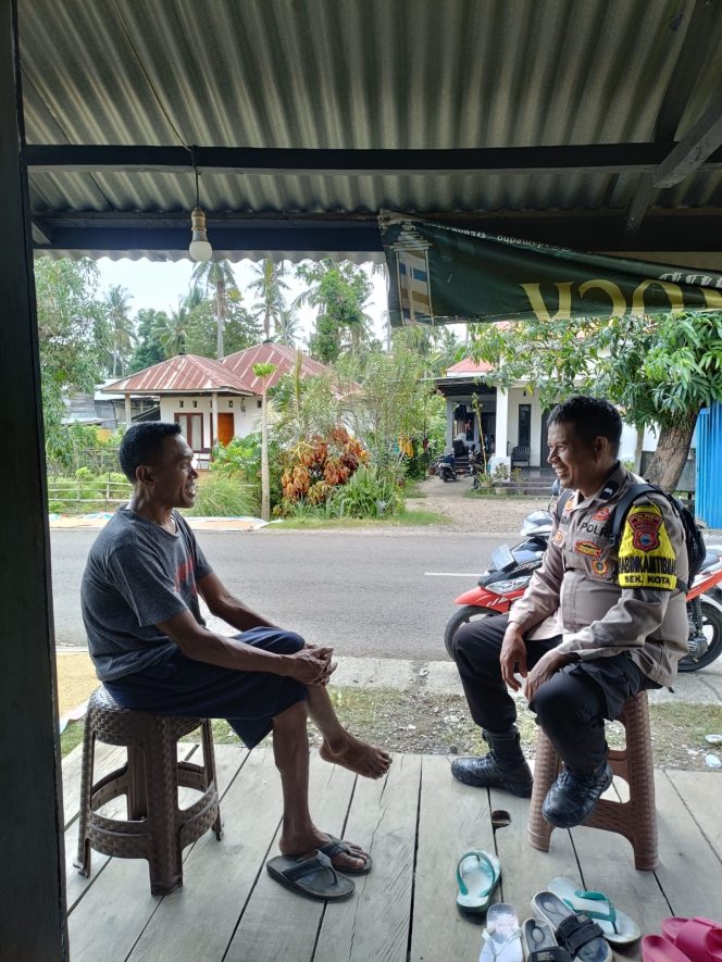 
 Door to Door System, Cara Aipda Hamdan Dekatkan Diri dengan Masyarakat