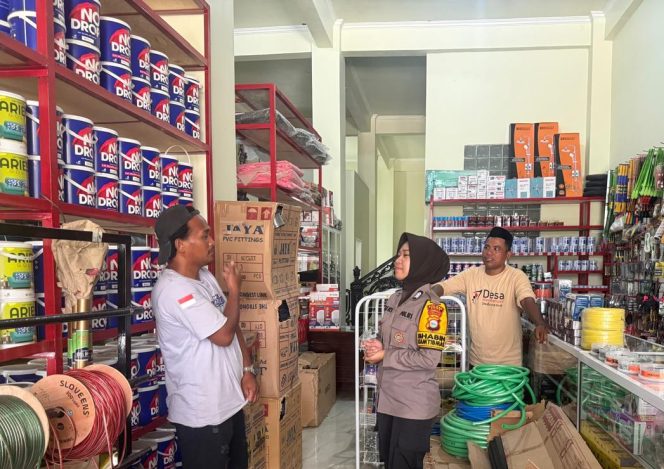 
 Optimalkan Kehadiran di Desa Binaan, Brigpol Fitriani Lakukan Sambang Desa