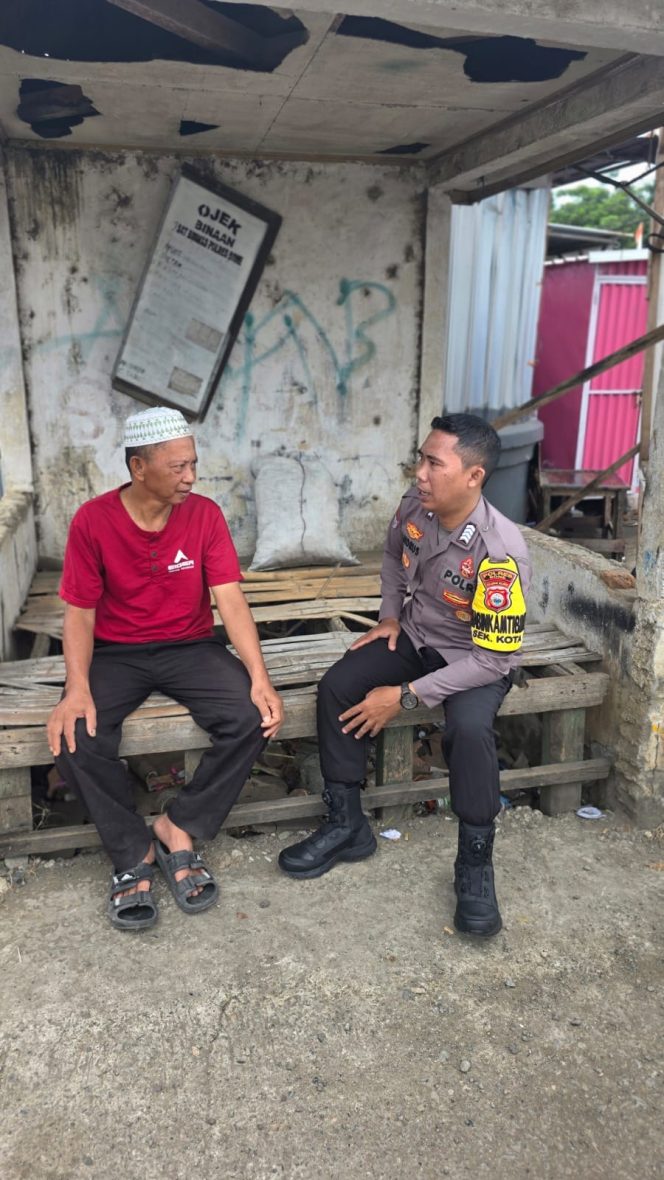 
 Sambang Wilayah Binaan, Upaya Bhabinkamtibmas Ciptakan Lingkungan Aman