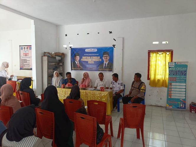 
 Bhabinkamtibmas Aipda Hamdan Hadiri Sosialisasi Program BSPS Tahun 2026,