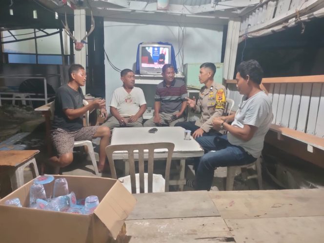 
 Keamanan Lingkungan Jadi Prioritas, Aiptu Baso Halim Sambang Warga