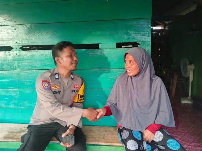 
 Sambang Bhabinkamtibmas, Cara Brigpol Rudianto Dalam Menjaga Kamtibmas di Desa Binaan