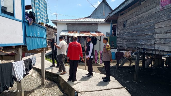 
 Bhabinkamtibmas Aiptu Muhammad Aras Patarai Dampingi Pengukuran Batas Tanah, Upaya Penyelesaian Sengketa Warga