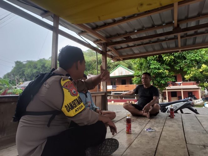 
 Hadir Tanpa Sekat, Aipda Hamdan Bangun Kedekatan dengan Warga di Wilayah Binaan