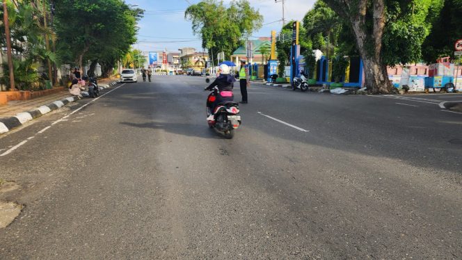 
 Hadir di Tengah Masyarakat, Unit Lantas Polsek Tanete Riattang Wujudkan Lalu Lintas Tertib dan Aman