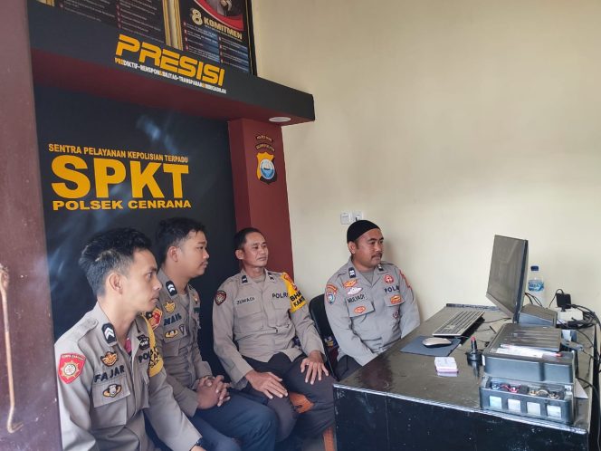 
 ‎Bhabinkamtibmas Polsek Cenrana Ikuti Zoom Anev Bhabinkamtibmas Dari Korbinmas Mabes Polri