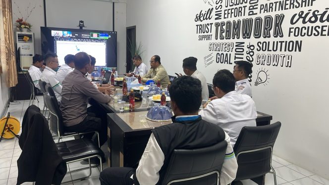 
 Rapat Koordinasi Kapolsek Hadir Bersama Stakeholders Pelabuhan Bajoe