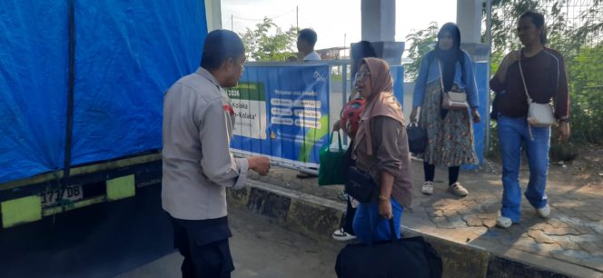 
 Temui Pengguna Jasa, Lakukan Pengamanan Dan Pelayanan Saat Keberangkatan Kapal