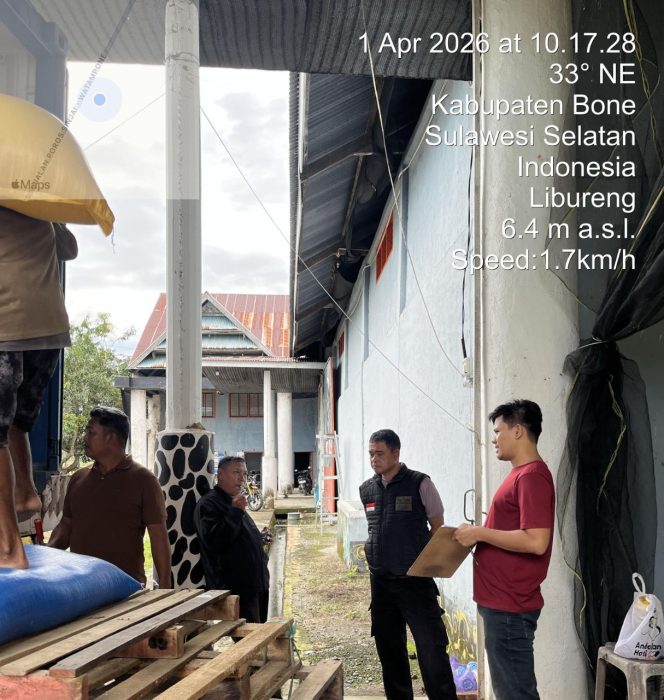 
 PANTAU BULOG  KAPOLSEK TONRA TUJUAN KETAHANAN PANGAN   ,POLSEK TONRA, POLRES BONE