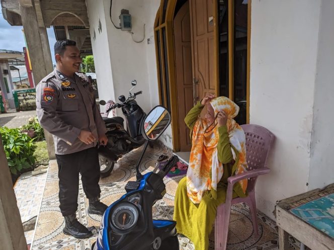 
 Sambang dan Berdialog Bersama Warga, Brigpol Maman Suryaman Wujudkan Kamtibmas yang Kondusif