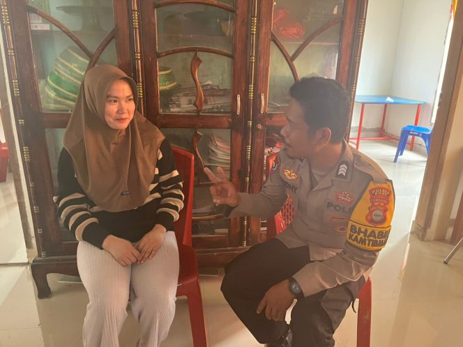 
 Melalui Kegiatan Sambang, Brigpol Rudianto Ingin Menciptakan Situasi yang Aman dan Kondusif di Desa Binaan