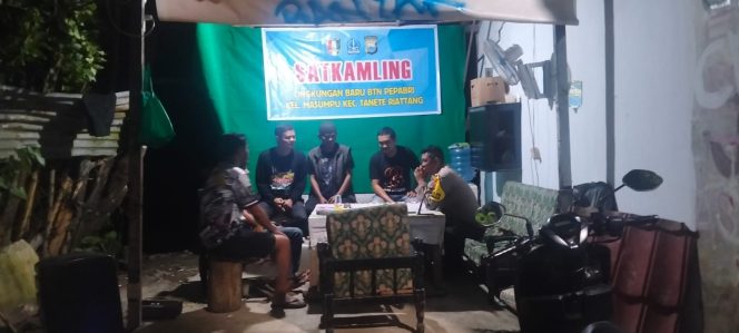 
 Sinergi Polisi dan Warga Semakin Solid, Bripka Sultan Rutin Kunjungi Pos Kamling BTN Pepabri