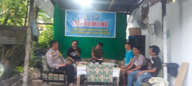 
 Bripka Sultan Aktif Kunjungi Pos Kamling Demi Perkuat Keamanan Wilayah Binaan