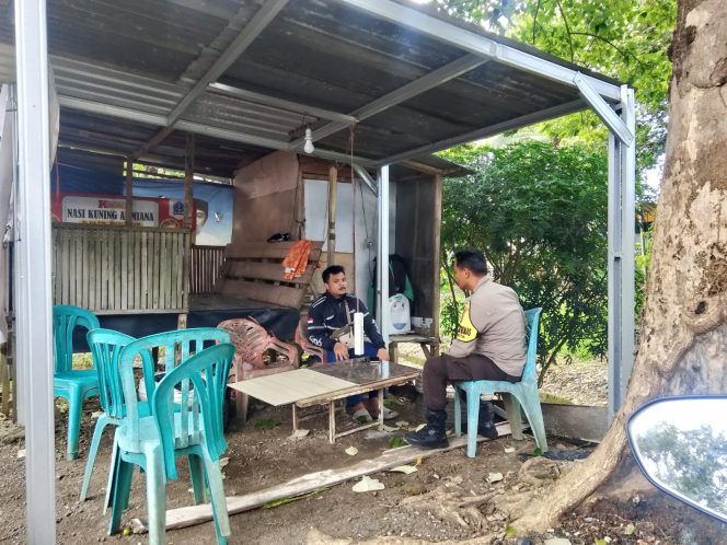 
 Sambang Rutin Jadi Cara Aipda Andi Masriadi Bangun Sinergitas Dengan Masyarakat