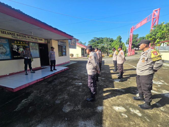 
 Apel Siaga May Day 2026, Polsek Mare Tegaskan Kesiapsiagaan Personel