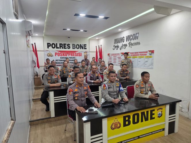 
 Wakapolsek Awangpone Ikuti Zoom Meeting Rapat Persiapan PMK T.A. 2026