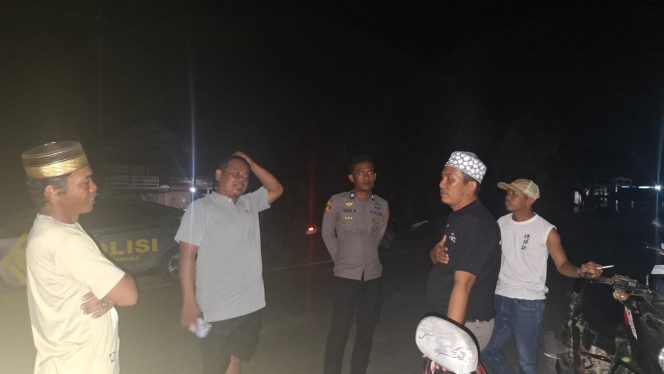 
 Personil Polsek Ajangale Intensifkan Patroli Demi Menjaga Kamtibmas Tetap Kondusif