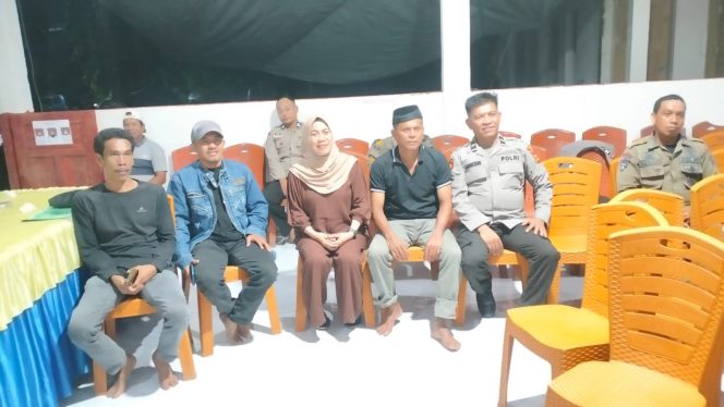 
 Wakapolsek Mare Pantau Persiapan Pilkades PAW 2026 di Desa Mattirowalie