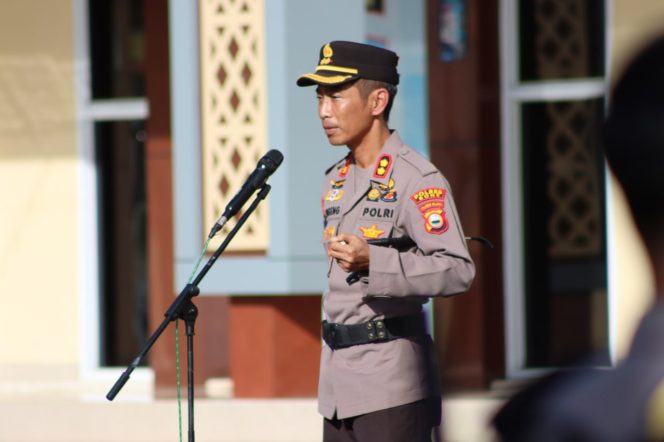 
 Polres Bone Imbau Masyarakat Jaga Persaudaraan dan Kondusifitas Jelang Pilkades PAW 2026