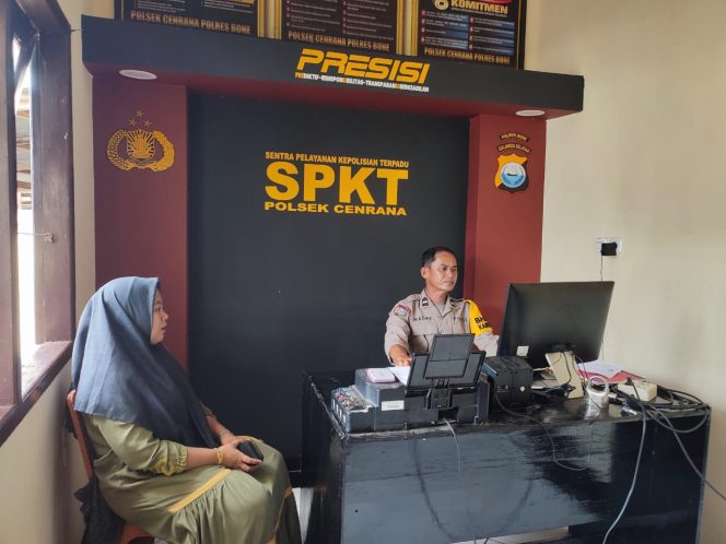 
 ‎1 x 24 Jam, SPKT Polsek Cenrana Berikan Pelayanan Terbaik Kepada Masyarakat.