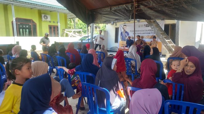 
 Kanit Intelkam Polsek Awangpone Pemantauan Kegiatan Pengawasan APBD 2026 Oleh Anggota DPRD Sulsel di Dusun Bentengnge