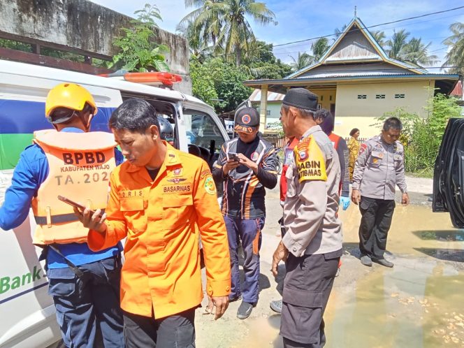 
 ‎Personel Piket Polsek Cenrana Datangi TKP Penemuan Mayat
