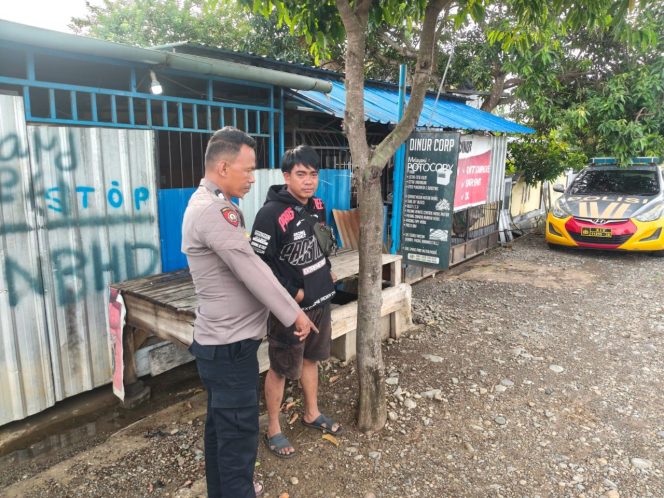 
 Tekun Aiptu Adiwijaya Titip Pesan Kamtibmas  Pada Saat DDS Polres Bone