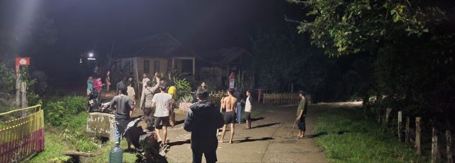 
 KSPKT ,Aipda Bismar Bismar ,Lakukan Kunjugan , Guna Cegah Kriminalitas, Polsek Tonra , Polres Bone