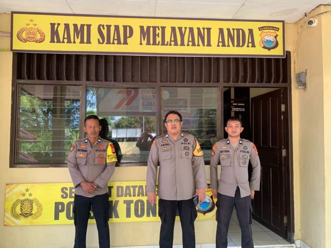 
 Penjagaan Mako Diperketat, Polsek Tonra Polres Bone