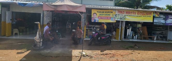 
 Aiptu Suwoto Kanit Intel Lakukan Pam Dan Gal wil Polsek Tonra, Polres Bone