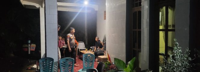 
 KSPKT ,Aipda Bismar Bismar ,Lakukan Kunjugan , Guna Cegah Kriminalitas, Polsek Tonra , Polres Bone