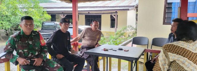 
 IPTU A.SOFYAN WAKA POLSEK  KUNJUGAN DI DESA , POLSEK TONRA,  POLRES BONE