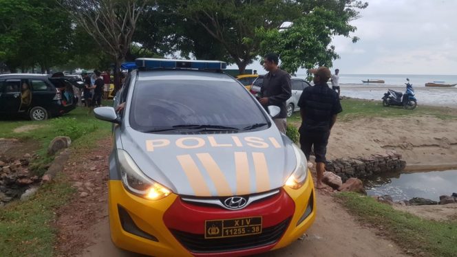 
 Patroli Biru ,Siang Hari  Demi Jaga Situasi Kamtibmas  Polsek Tonra, Polres Bone