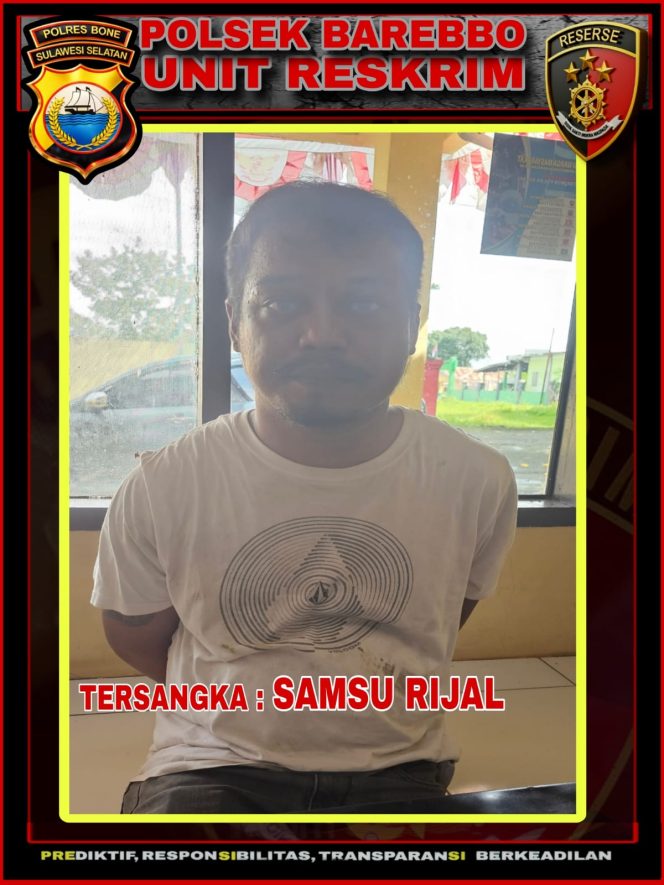 
 Unit Reskrim Polsek Barebbo Berhasil Ringkus Tersangka Dugaan Penipuan