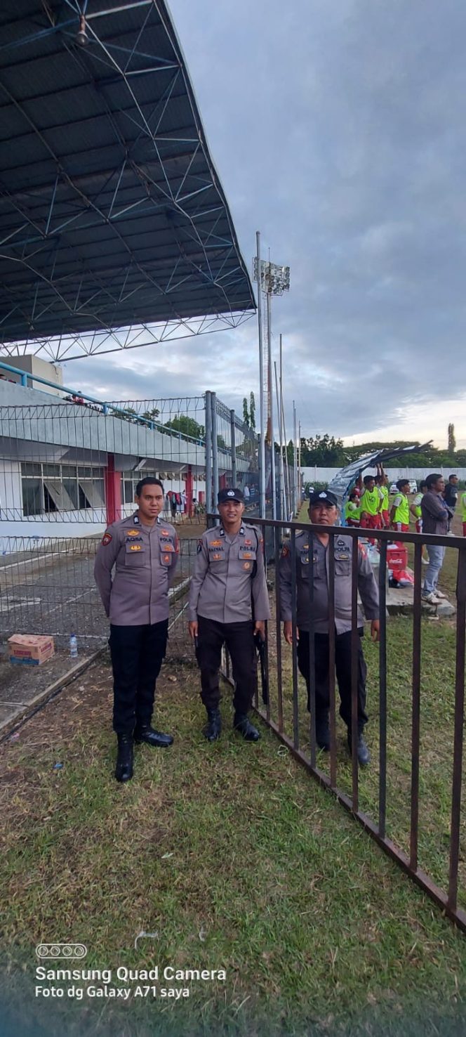 
 27 Kecamatan Ikut Bone Beramal Cup 2026, Polsek Tanete Riattang Siaga Amankan Kegiatan