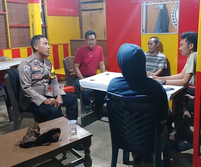 
 Hadir di Tengah Warga, Aiptu Arwin Ajak Masyarakat Tingkatkan Keamanan Lingkungan