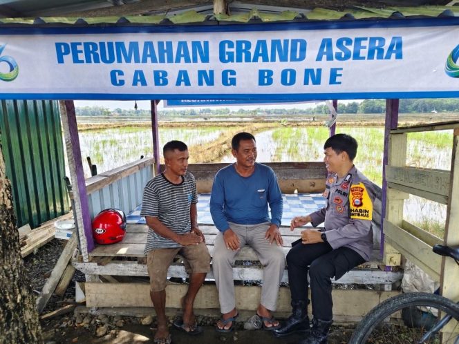 
 Satkamling Aktif, Lingkungan Aman: Bripka Tenri Lesang Dorong Partisipasi Warga