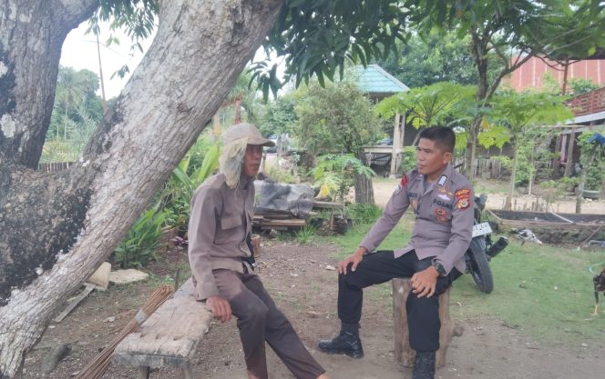 
 Bripka Idrus Hadir, Wujudkan Kamtibmas Kondusif Melalui Aksi Sambang Desa