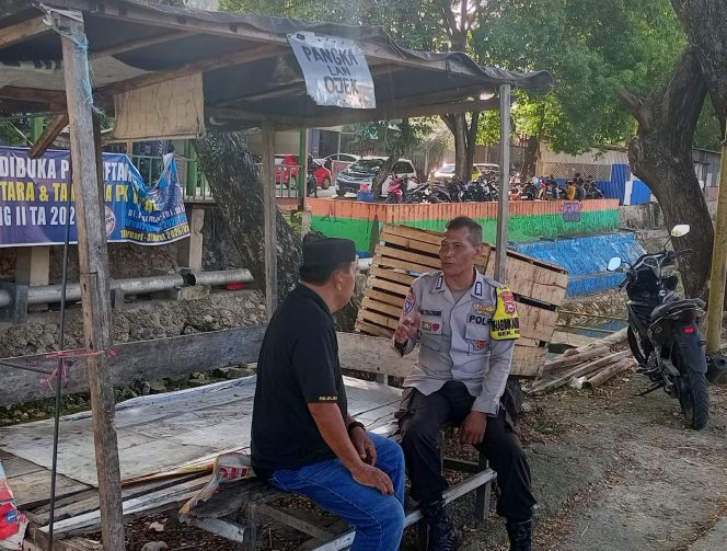 
 Kinerja Bripka Muh. Tachdir Terus Ditingkatkan, Sambang Rutin Perkuat Kamtibmas di Wilayah Binaan