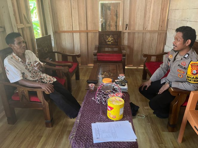 
 Brigpol Rudianto Hadirkan Kebersamaan Polri Dengan Warga Melalui Kegiatan Sambang