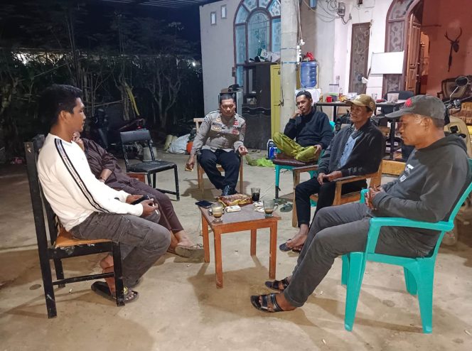 
 Melalui Kegiatan Sambang Bhabinkamtibmas Jaga Kamtibmas dan Pererat Silaturahmi