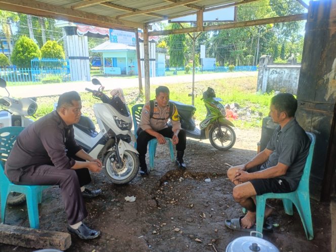 
 Sebagai Ujung Tombak Polri di Wilayah, Aipda Hamdan Rutin Sambang Warga di Wilayah Binaan